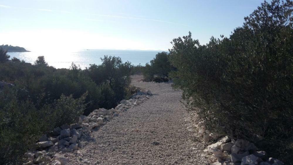 Beach Apartment Ana With Sea View, Balcony, Garden & Bbq, Murter - Dalmatia Bagian luar foto