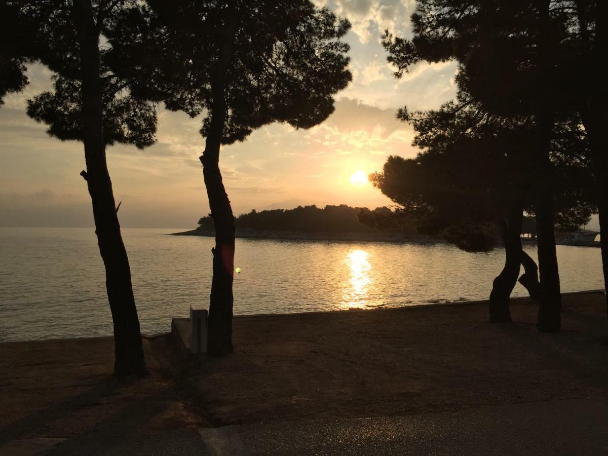 Beach Apartment Ana With Sea View, Balcony, Garden & Bbq, Murter - Dalmatia Bagian luar foto